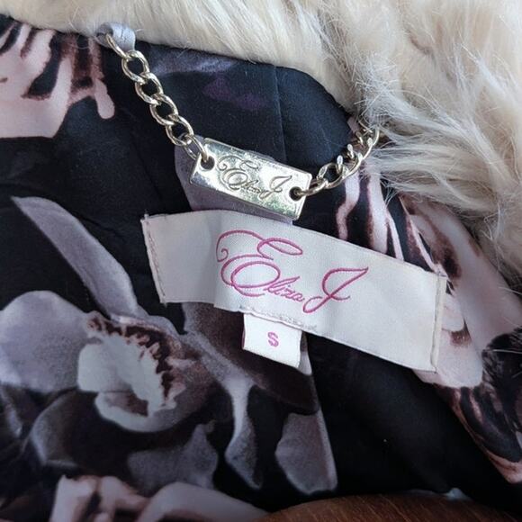 White Shaggy Faux Fur Trench Coat Cream Furry Penny Lane 70s Afghan Jacket Small - Picture 11 of 13